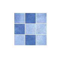 Revestimento 10x10 Tipo A Poço Azul Brilhante 1,44m² - Tecnogres - Hd10170