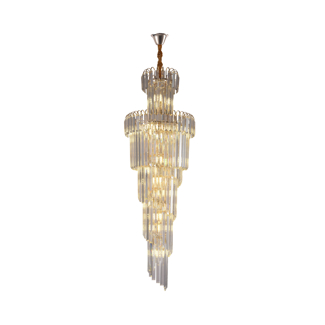 Lustre Pendente Ltr-005 E14xe14 Ambar - 5232 - Nitrolux