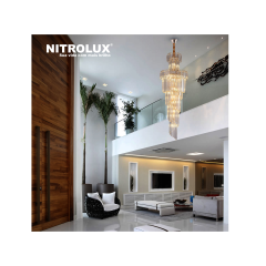 Lustre Pendente Ltr-005 E14xe14 Ambar - 5232 - Nitrolux
