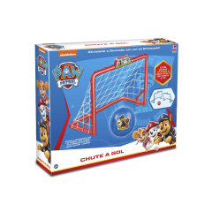 Chute A Gol Com 2 Traves E Bola Patrulha Canina - Líder - 2522