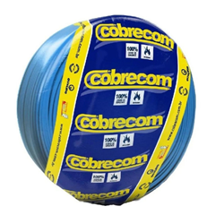 Cabo Flexível 1,5mm 100m Azul Antichamas - Cobrecom - 1150402401