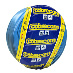 Cabo Flexível 2,5mm 100m Azul Antichamas - 1150502401 - Cobrecom