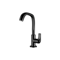 Torneira Para Lavatório De Mesa Abs Bica Alta F61 Preto 1195 - Lorenzetti - 7110051