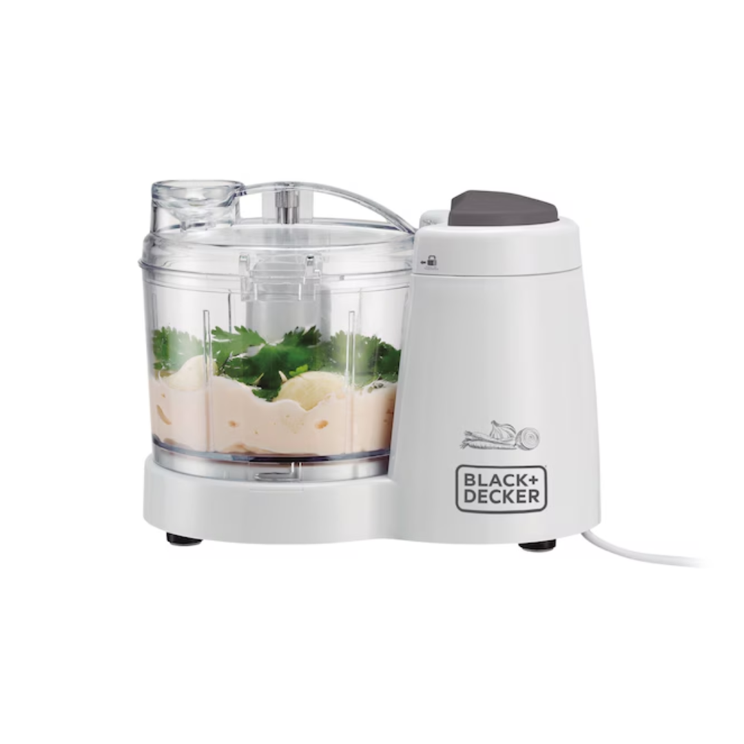 Mini Processador Para Alimentos 120w Com 1 Velocidade 220v Branco - Black&Decker - Mp120-B2