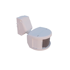 Sensor De Presença 180° Bivolt Frontal Branco - Exatron - Lesfexxcbc
