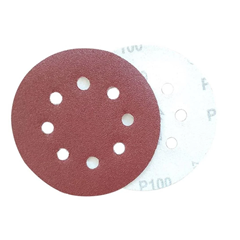 Disco De Lixa Com Velcro E Furo 125mm Grão 80 - Ciser - 2874