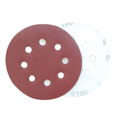 Disco De Lixa Com Velcro E Furo 125mm Grão 100 - Ciser - 2875