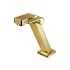 Torneira Para Lavatório De Mesa Stillo Bica Baixa Ouro Polido - Docol - 90008202043