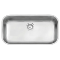Cuba De Embutir Lavínia Em Aço Inox Acetinado Com Válvula 56x34cm - Tramontina - 94024/107