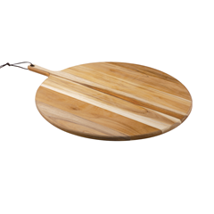 Tábua Redonda Para Pizza Provence Em Madeira Com 60cm - Tramontina - 13414/051