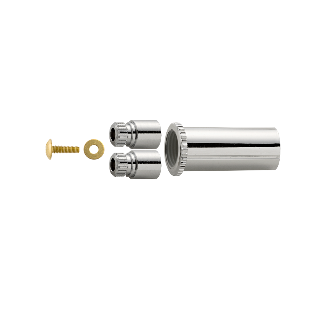 Prolongador Para Registro Abs 20mm Cromado - Blukit - 160105
