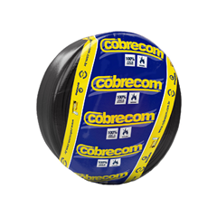 Cabo Flexível 10mm 50m Preto Antichamas - 1150804401 - Cobrecom