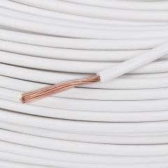Cabo Flexível 2,5mm 15m Branco Antichamas - Cobrecom - 1150503401.15
