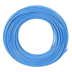 Cabo Flexível 4mm 25m Azul Antichamas - Cobrecom - 1150602401.25