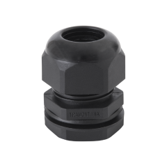 Conector Prensa-Cabo 1  Preto Com Bucha - Tramontina - 56132/364