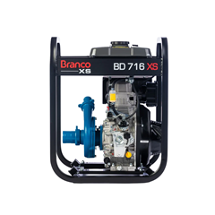 Motobomba A Diesel Bd-716 Xs 7cv Partida Manual - Branco - 90318180