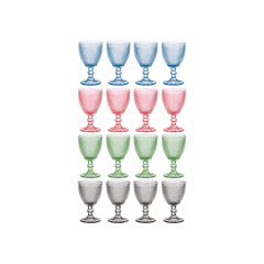 Conjunto De Taças Diamond 335ml Com 4 Peças - Unicasa - Co0500356