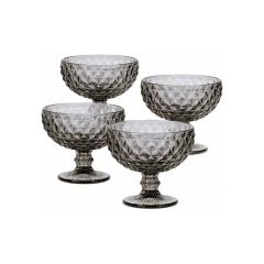 Conjunto De Taças Diamond 400ml Com 4 Peças - Unicasa - Co0500394