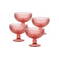 Conjunto De Taças Diamond 400ml Com 4 Peças - Unicasa - Co0500394
