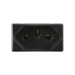 Módulo Tomada 2p+T Liz 20a 250v Grafite - Tramontina - 57215/038