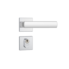 Fechadura 803/35 Roseta Quadrada Inox Externa - Stam - 41747