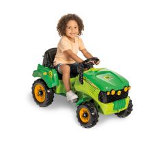 Mini Trator Tracamp Com Empurrador Verde - Calesita - 1045