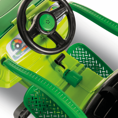 Mini Trator Tracamp Com Empurrador Verde - Calesita - 1045