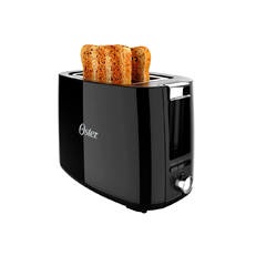 Torradeira Simple Life Preta Com 650w De Potência E 7 Níveis De Tostagem - Oster - Otor650