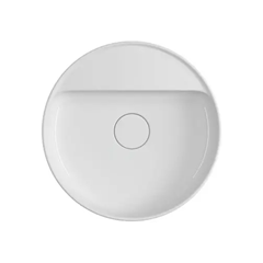 Cuba De Apoio Redonda Slim 40cm Branco - Deca - L.12040.M.17