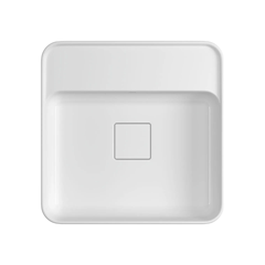Cuba De Apoio Quadrada Slim 40cm Branco - Deca - L.11040.M.17