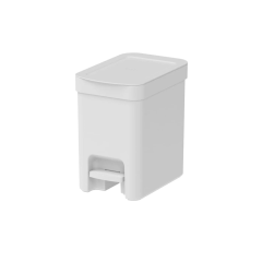 Lixeira Com Pedal Trium De 6 Litros Branca - Ou - Lx4000bcf