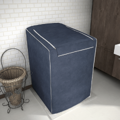 Capa Para Máquina De Lavar Roupas De 9kg Azul Cobalto- Adomes - 3000azcob
