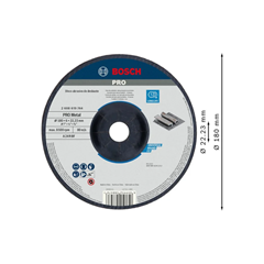 Disco De Desbaste Para Metal Pro 7