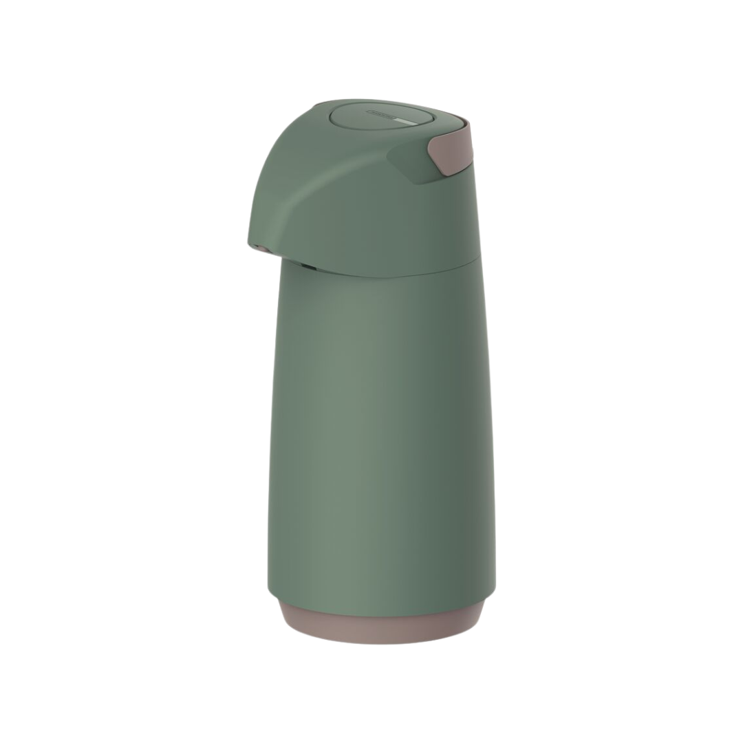 Garrafa Térmica Exata Em Plástico Com Ampola De Vidro 1 Litro Verde - Tramontina - 61639107