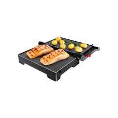 Mini Grill Elétrico 2em1 Inox Antiaderente 1000w 220v - Oster - Ogrl230