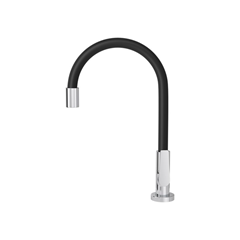 Torneira De Mesa Para Cozinha Motion Cromado E Preto - Deca - 1167.C23.Pt