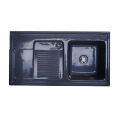 Tanque Delta 100x54cm Quadrado Cinza Prime - Bellapia