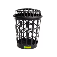 Cesto Telado 30l Eco Silverblack - 2110 Eco - Plástico Mb