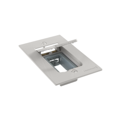 Tampa 1 Posto 4x2 Para Caixa De Piso Modular Cinza - Tramontina - 56121/112