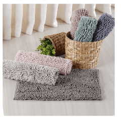 Tapete Chenille 40x60cm Sortidos - H.Textil - 140700350072