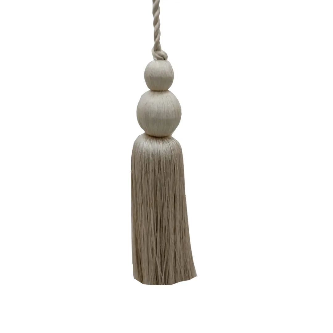 Abraçadeira De Cortina Ivone Bege - Niazitex - 06000781beguni