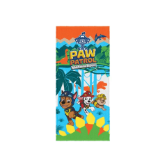 Toalha De Banho Infantil Felpuda Patrulha Canina Azul - Lepper - 6188101