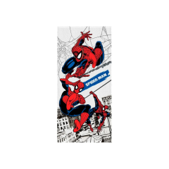 Toalha De Banho Infantil Felpuda Spider-Man Homem Aranha - Lepper - 6186901