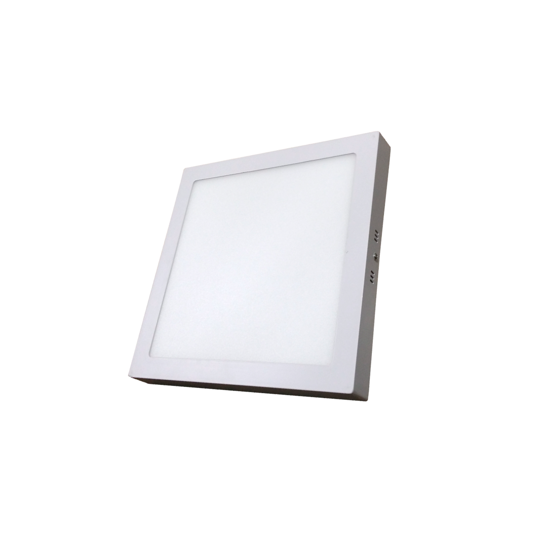 Luminária Plafon 12w 3000k Led Sobrepor Quadrado Branco Quente - Neotron - 97