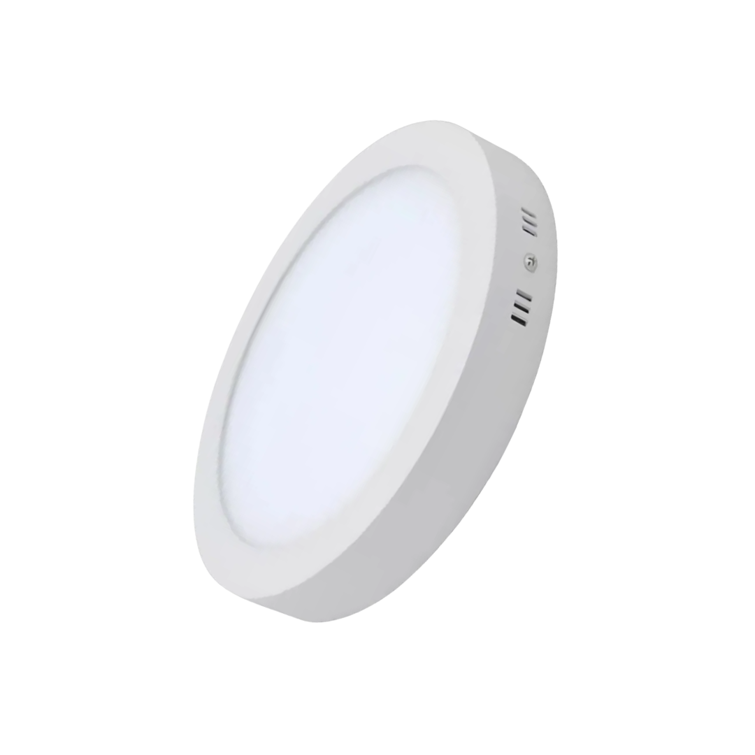 Luminária Plafon 24w 3000k Led Sobrepor Redondo Branco Quente - Neotron - 103
