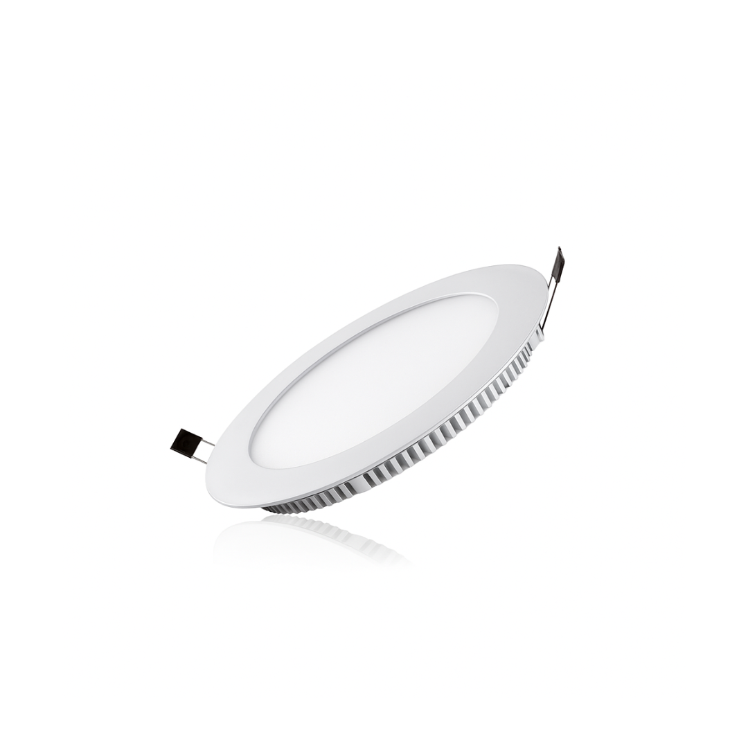 Luminária Plafon 12w 6500k Led Embutir Redondo Branco Frio - Neotron - 123