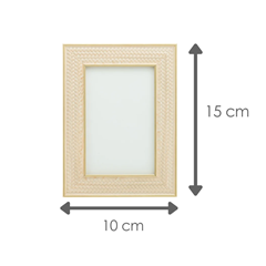 Porta Retrato Mdf Texturizado 10x15cm - Lyor - 5231