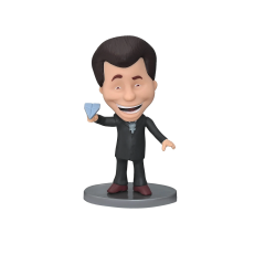 Boneco Fandom Box Silvio Santos - Líder - 3486
