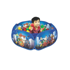 Piscina De Bolinhas Mágica Heróis Com 80 Bolinhas - Braskit - 9501