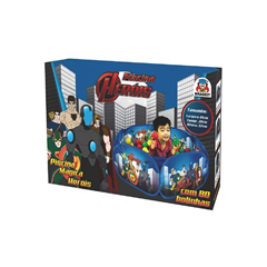 Piscina De Bolinhas Mágica Heróis Com 80 Bolinhas - Braskit - 9501